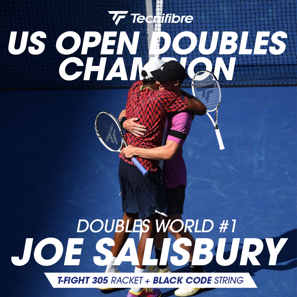Tecnifibre US Open Doubles Champion – Joe Salisbury